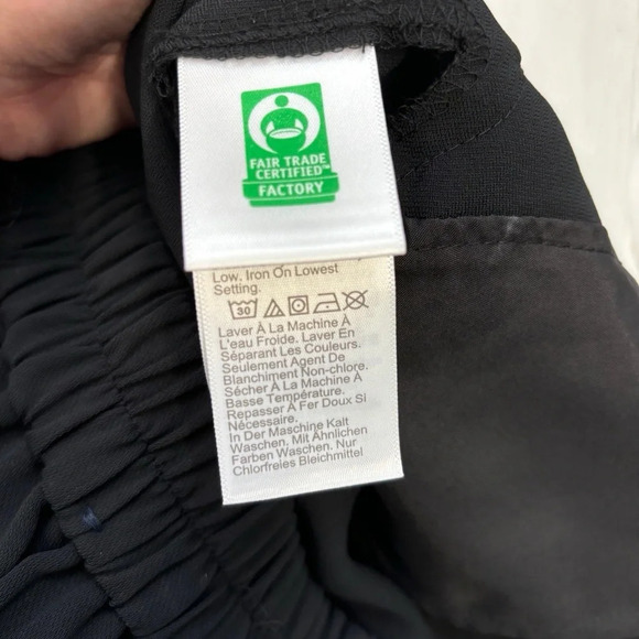 J crew Jamie pant trouser 8 black Cropped pull on slack - Picture 5 of 9